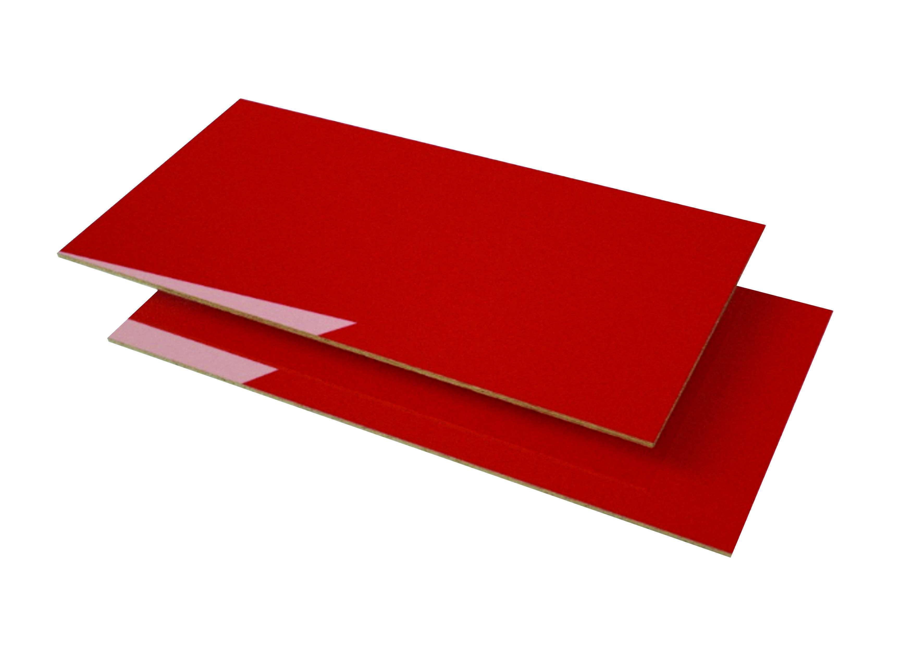 Robin Glossy MDF Board 2440 x 1220 x 18mm Red
