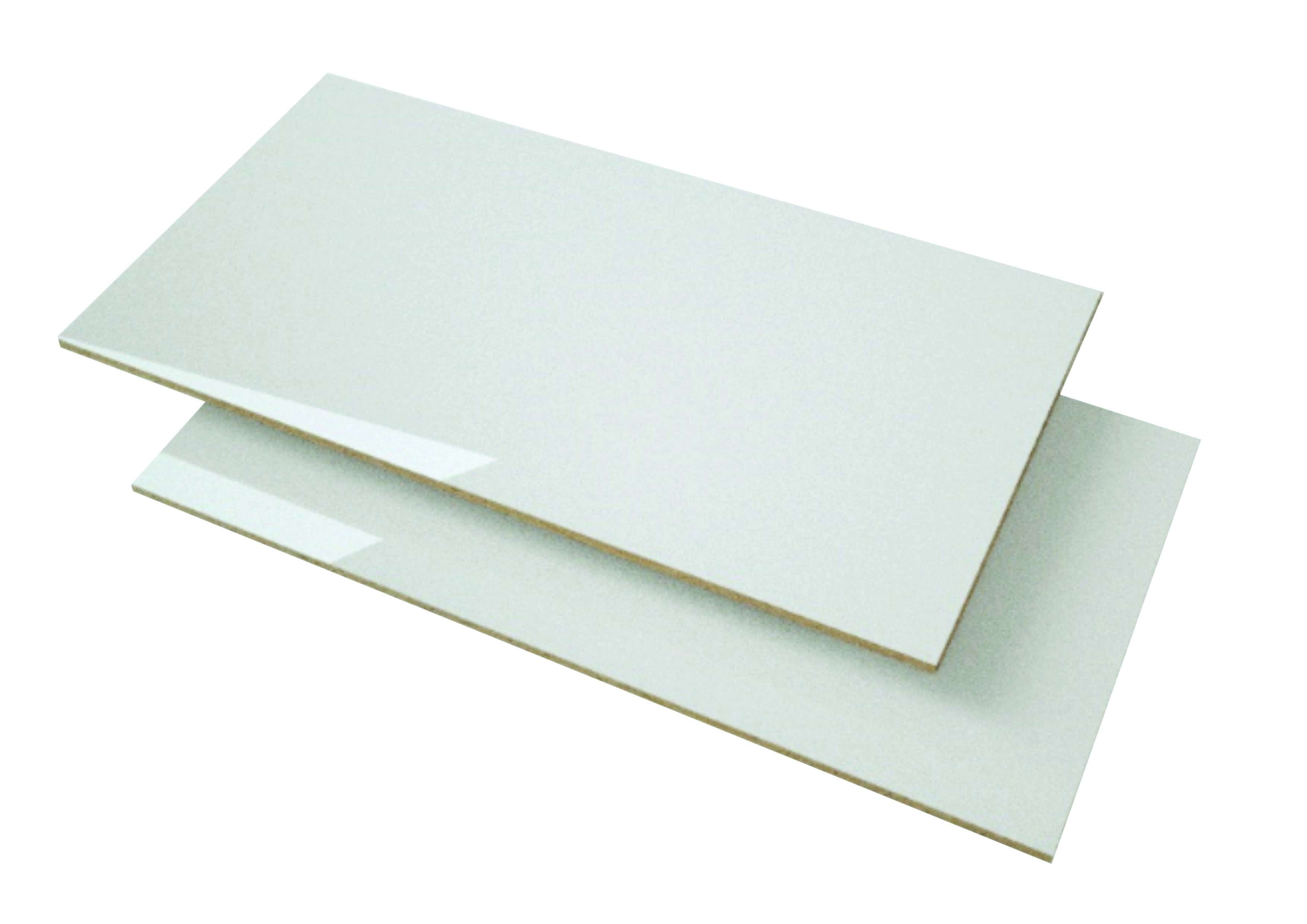 Robin Glossy MDF Board 2440 x 1220 x 18mm White