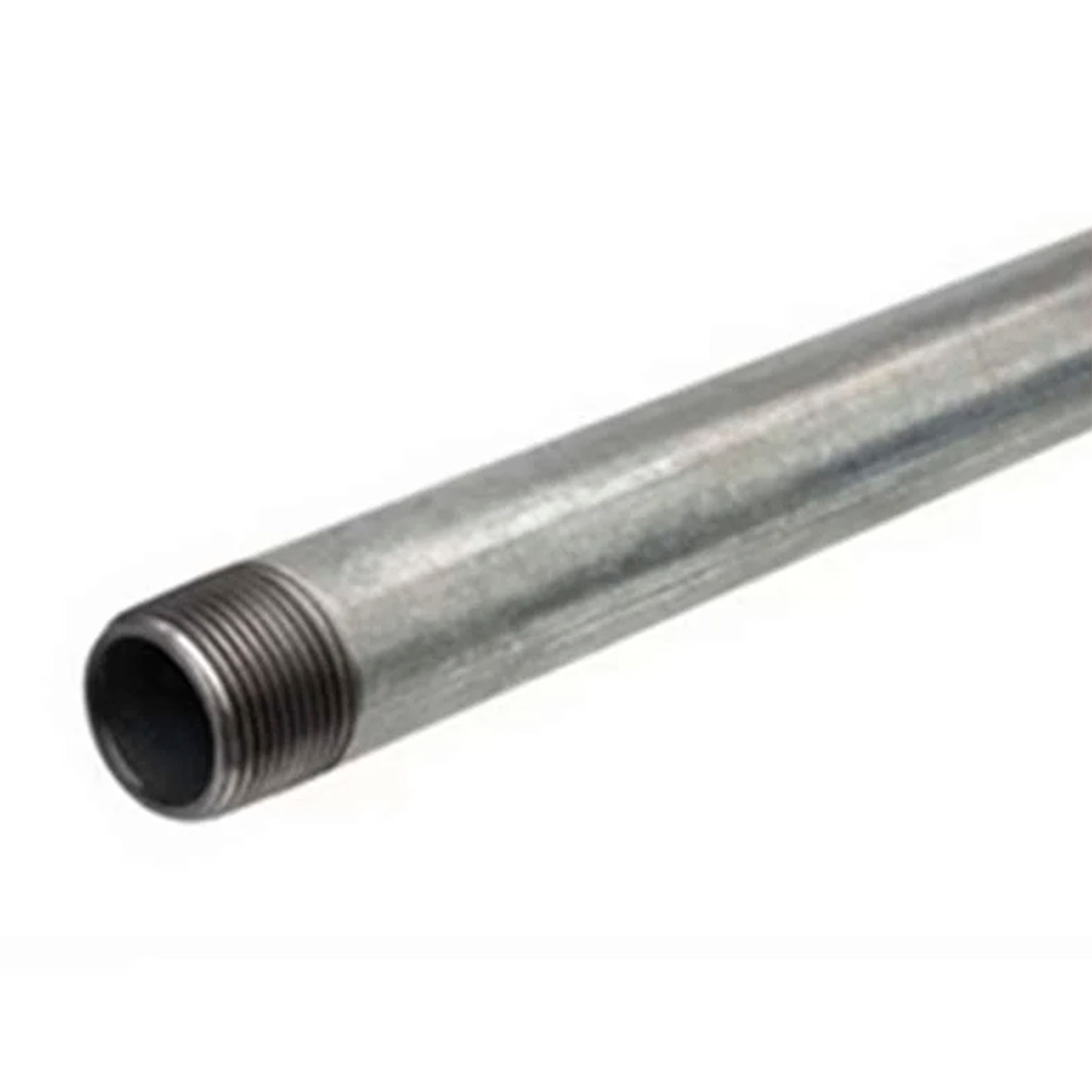 Galv Pipe B Grade 50 x 3.6mm x 6m Medium Screw & Socket
