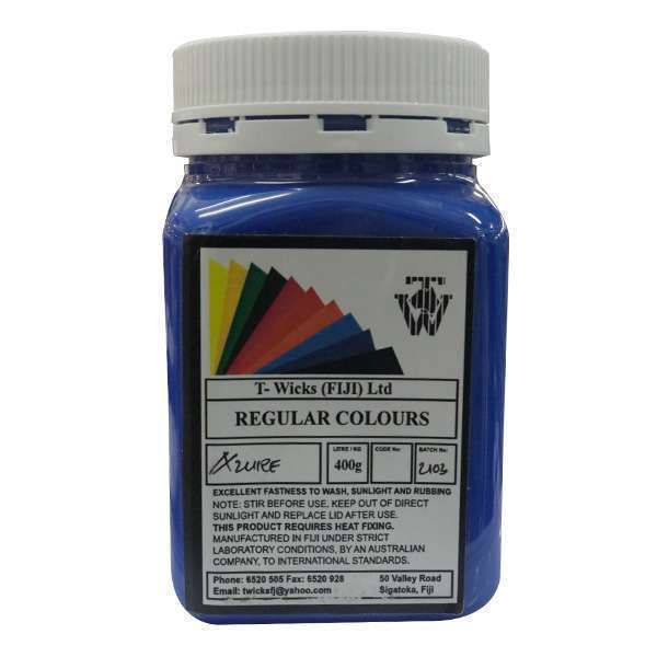 T-Wicks Fabric Paint Azure 400ml