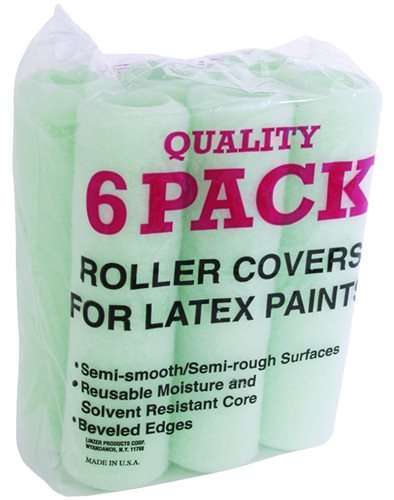 Linzer Roller Cover 9" x 3/8" (6pc)