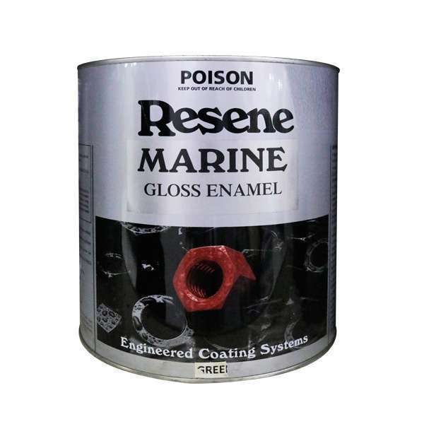 Resene Marine Enamel Green 4L