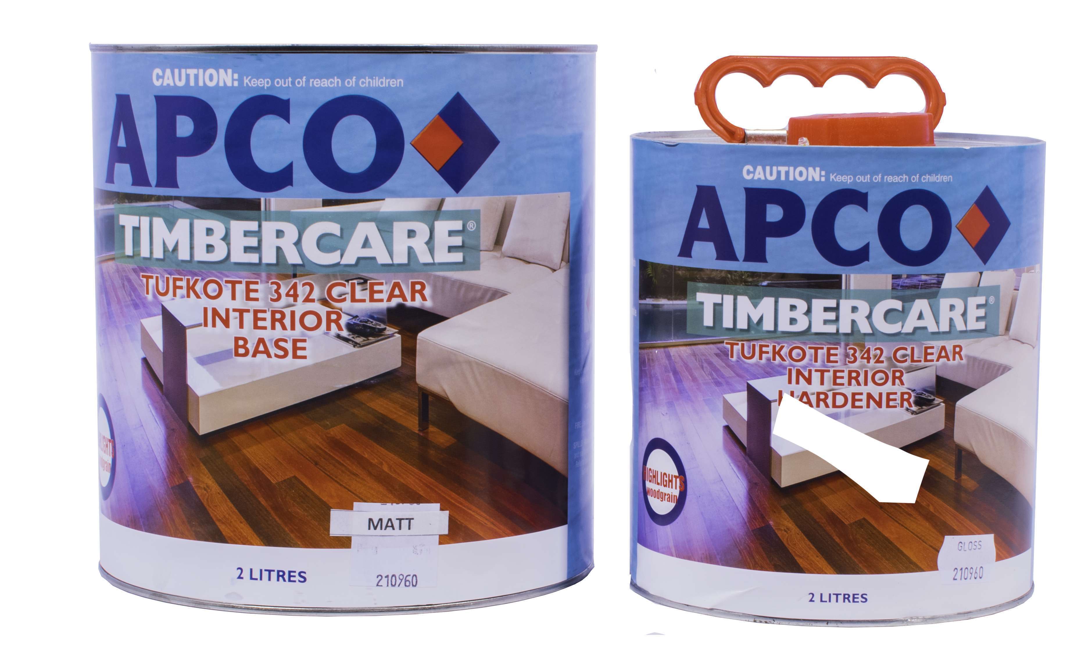 Apco Timbercare Tufkote 342 Matt 4L
