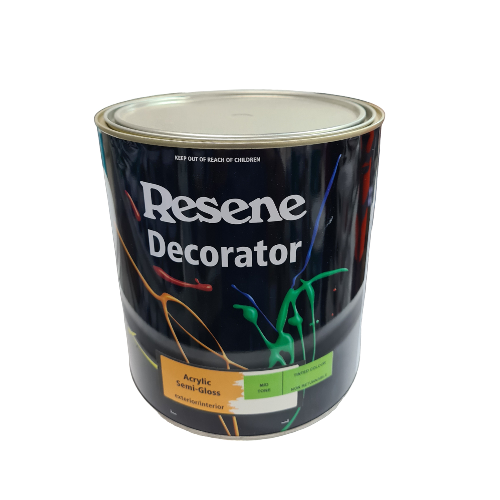 Resene Decorator Semi Gloss Acrylic Mid Tone 4L