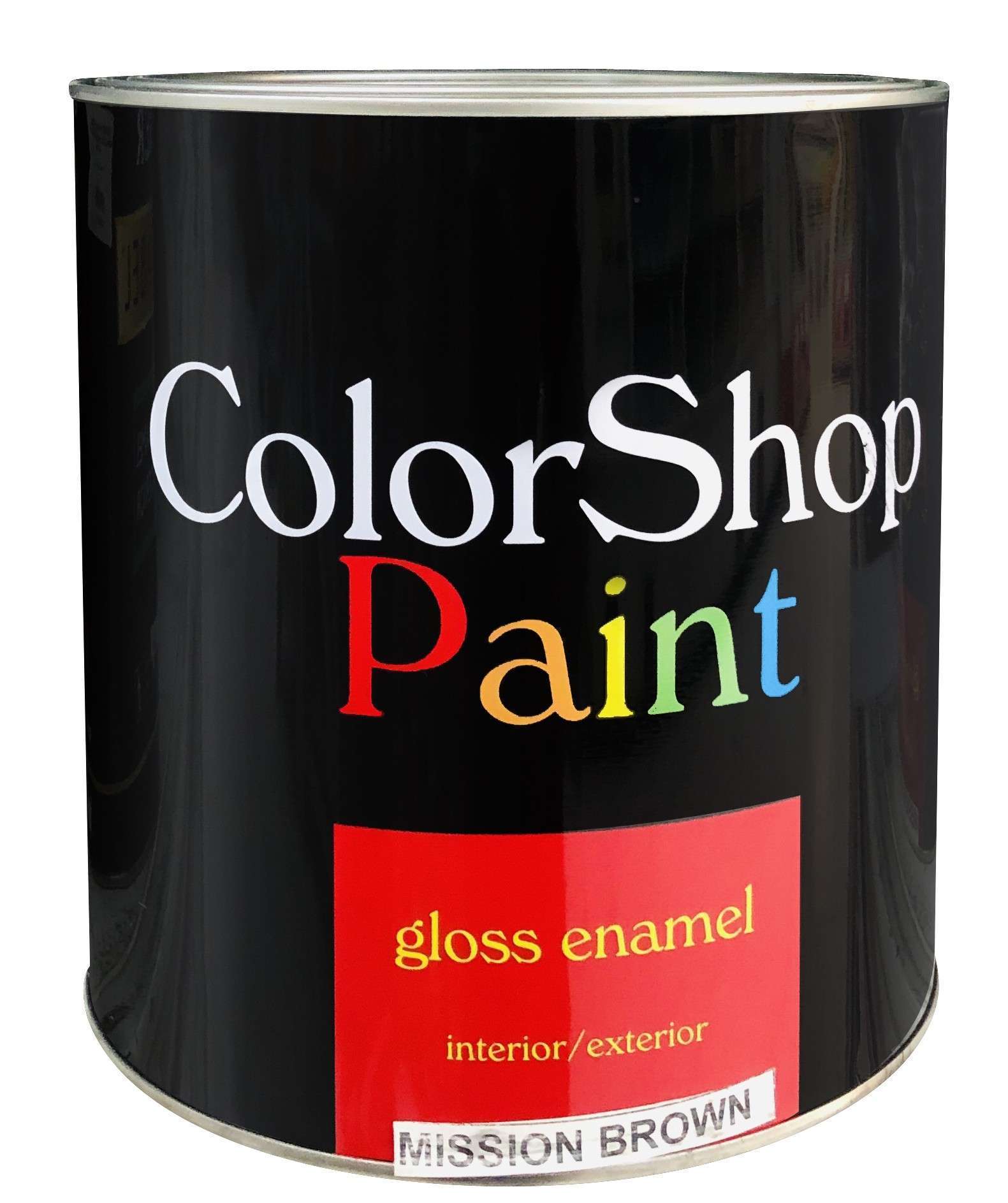 Resene ColorShop Gloss Enamel Mission Brown 4L**
