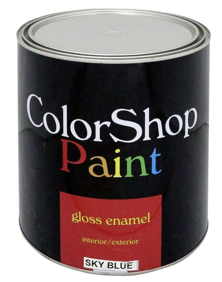 Resene ColorShop Gloss Enamel Sky Blue 4L