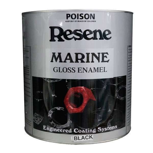 Resene High Strength Marine Black 4L