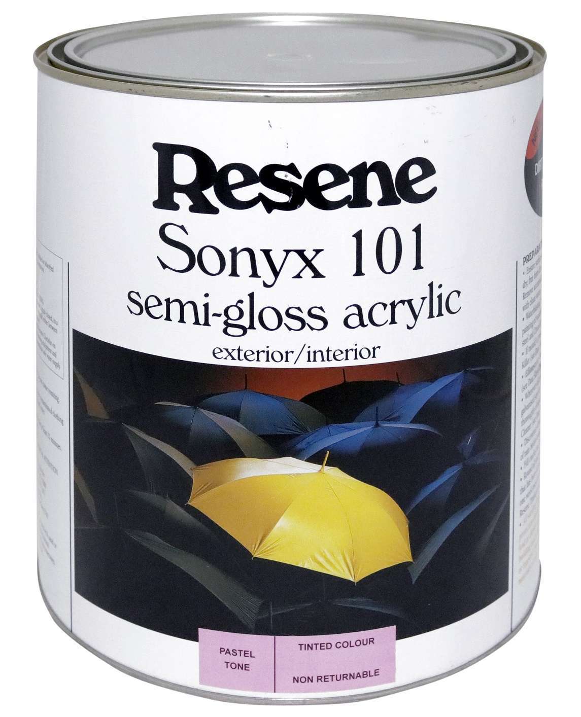 Resene Sonyx 101 Semi Gloss Acrylic Pastel Tone 4L