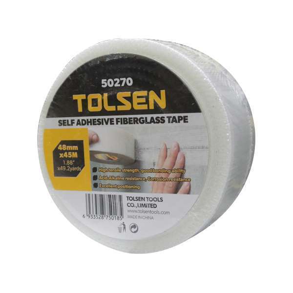 Tolsen Self Adhesive Fiberglass Tape 48mm x 45m