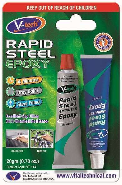 V-Tech Rapid Steel Epoxy 20g