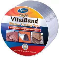 V-Tech Vital Band Bitumen Flashing Tape 100mm x 10m