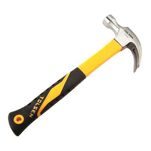 Tolsen Claw Hammer Fiberglass Handle 16oz