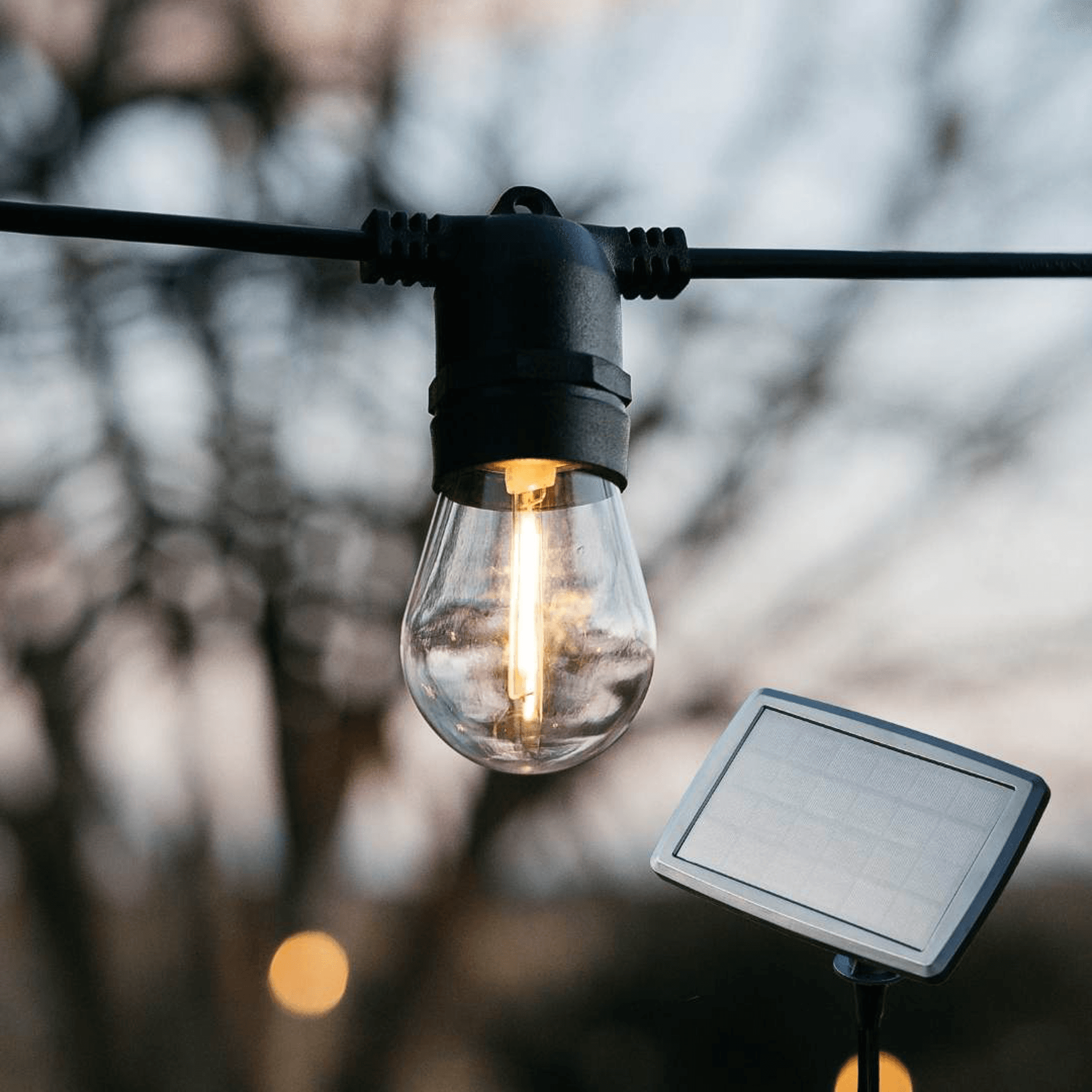 Powermate Solar LED String Light Warm White 10m