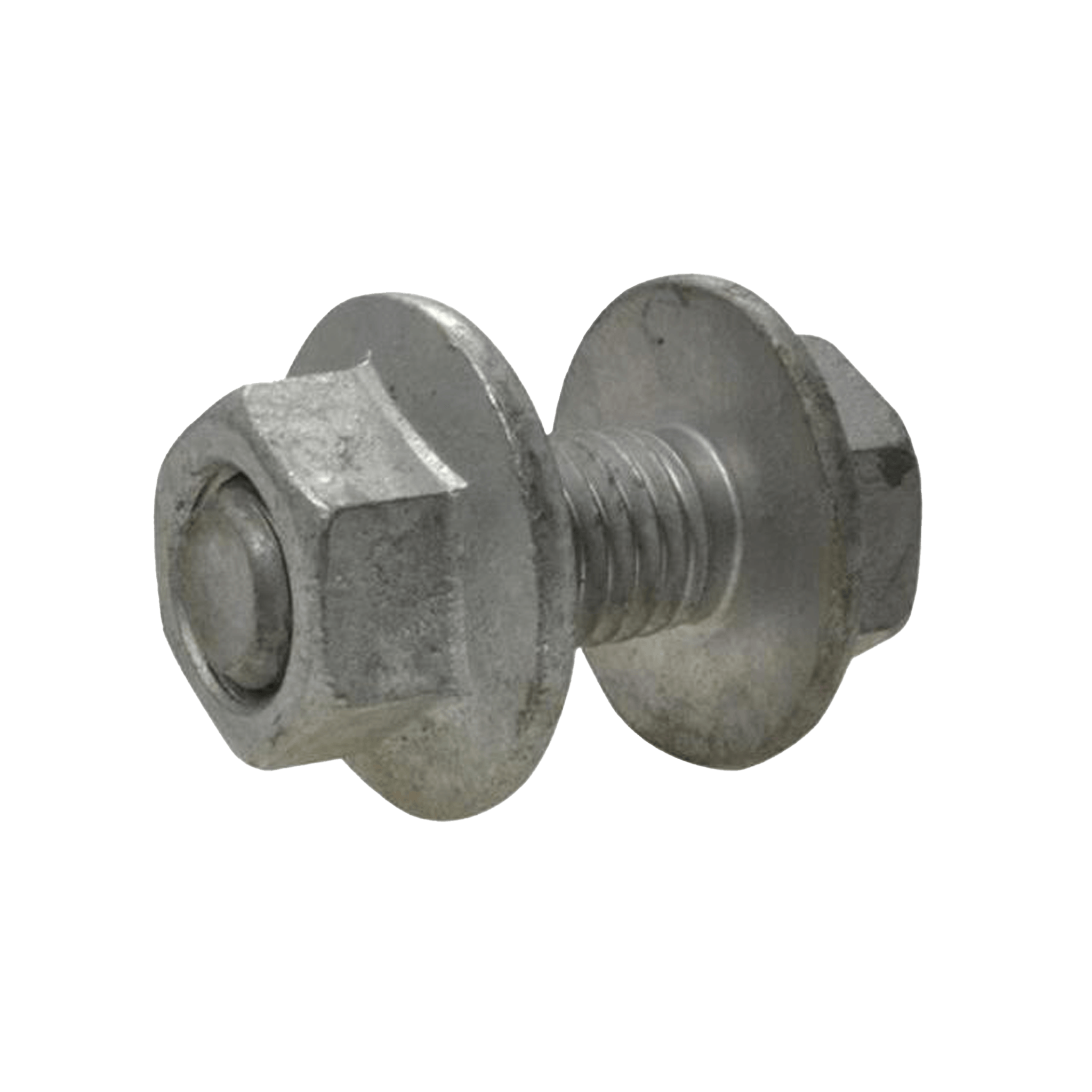 Bolt & Nut Galv Hex M12 x 30 Grade 8.8 Flange Purlin