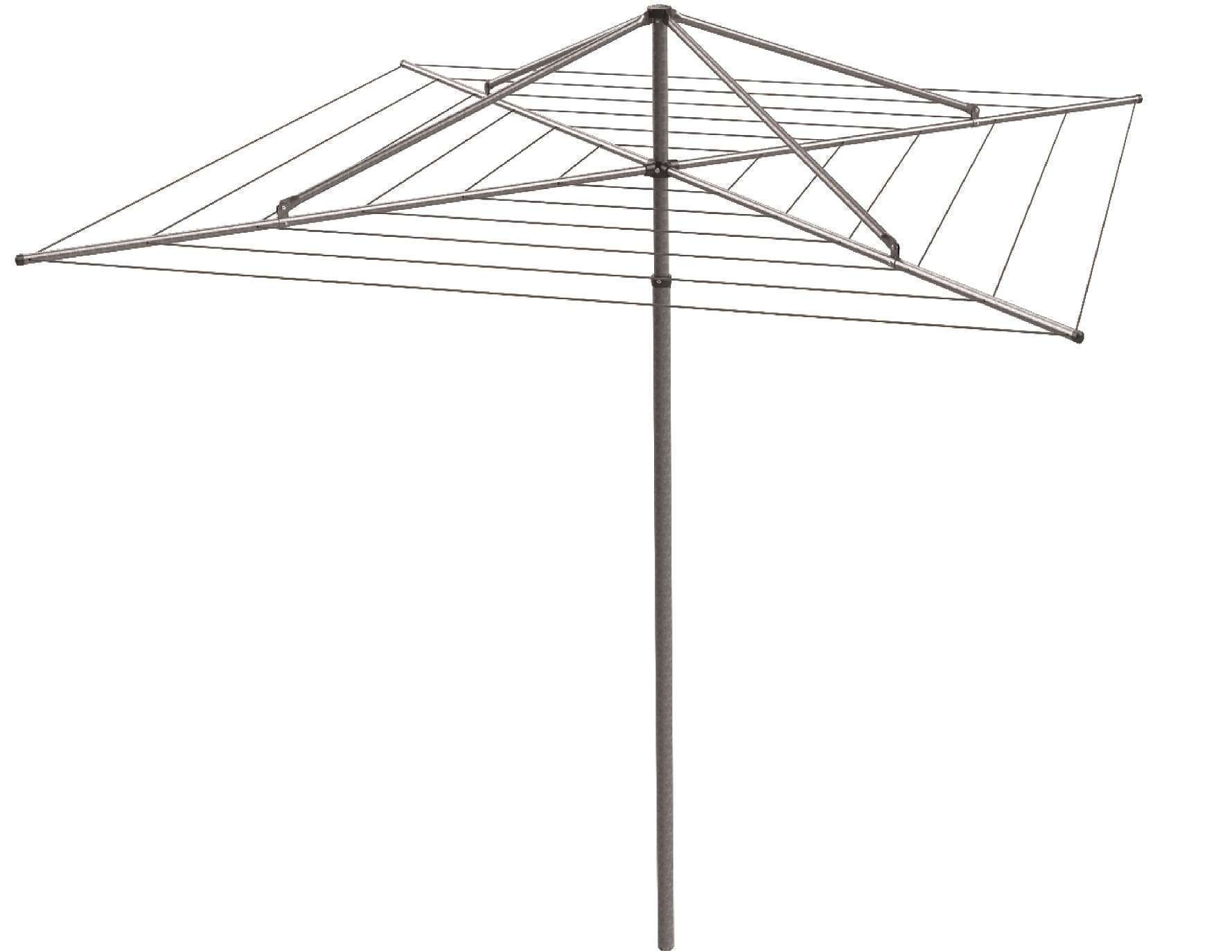 Metframe Rotary Hoist Clothesline Galvanized