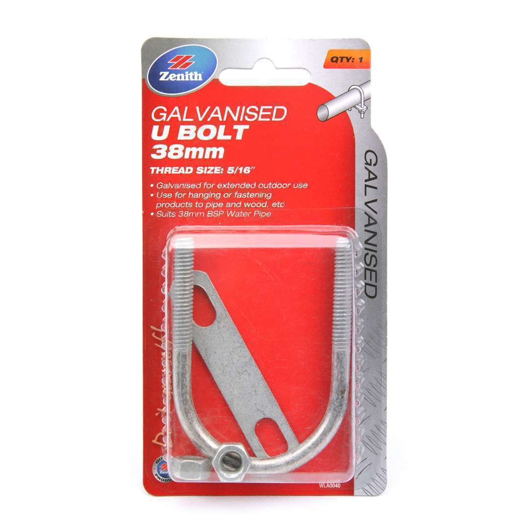 Zenith U Bolt 38mm Galv