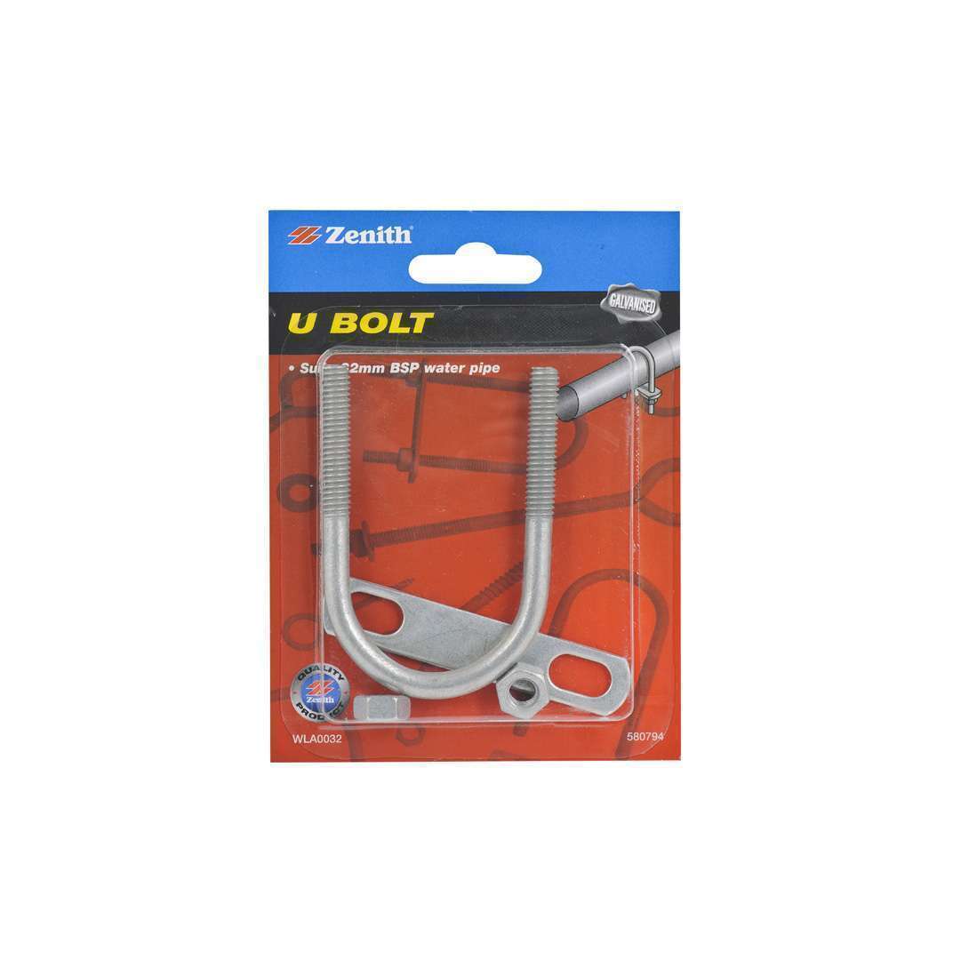 Zenith U Bolt 32mm Galv