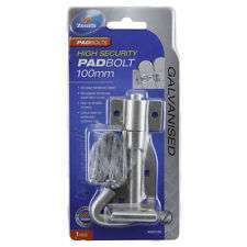 Zenith Padbolt High Security 100mm