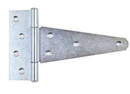 Zenith Tee Hinges 150mm (6") Heavy Duty (Scotch) Galv
