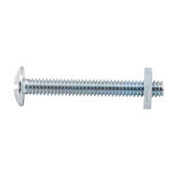 Zenith Bolt & Nut Mush ZP 1/4" x 50mm (25pk)