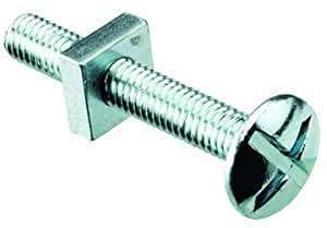 Zenith Bolt & Nut Mush ZP 3/16" x 30mm (50pk)