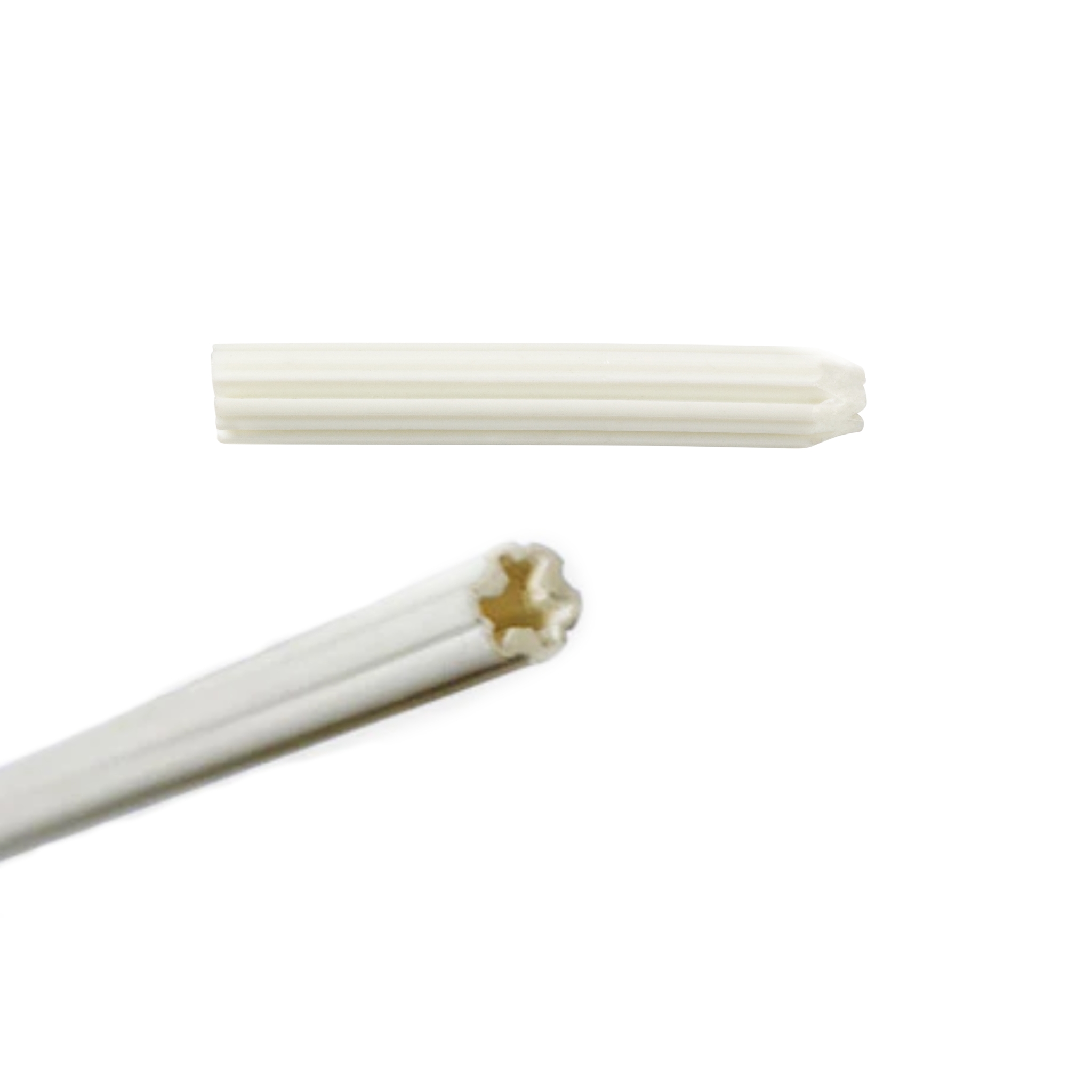 Plastic Wall Plug 30.5m/100ft White