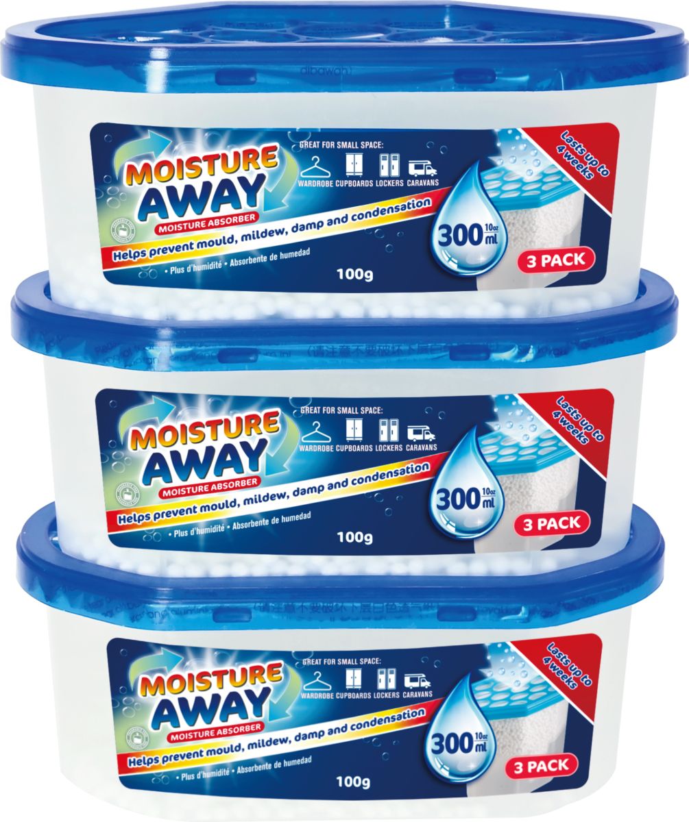 UBL Moisture Absorber 300ml 3pk