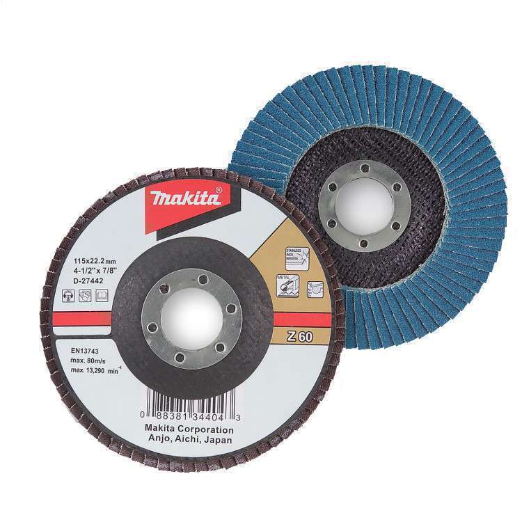 Makita Flap Disc 100mm x 120G Ferrous Metal