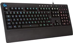 Logitech G213 Wired Gaming Keyboard Black