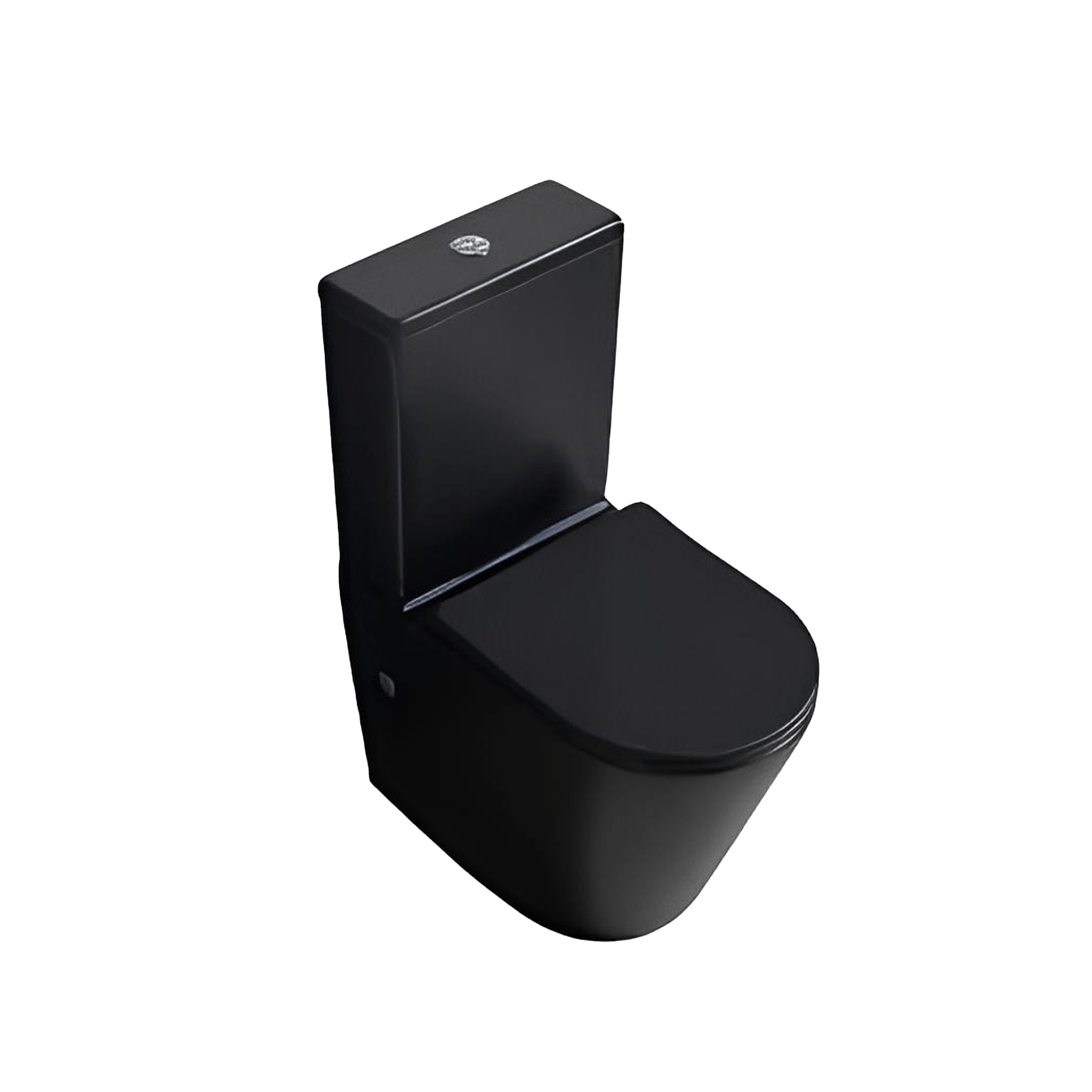 Inox Sigma Toilet Suite P-Trap Black 180mm