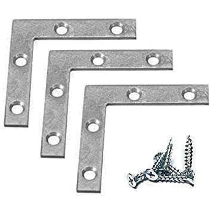 Handy Corner Brackets ZP 50 x 50mm 4pc