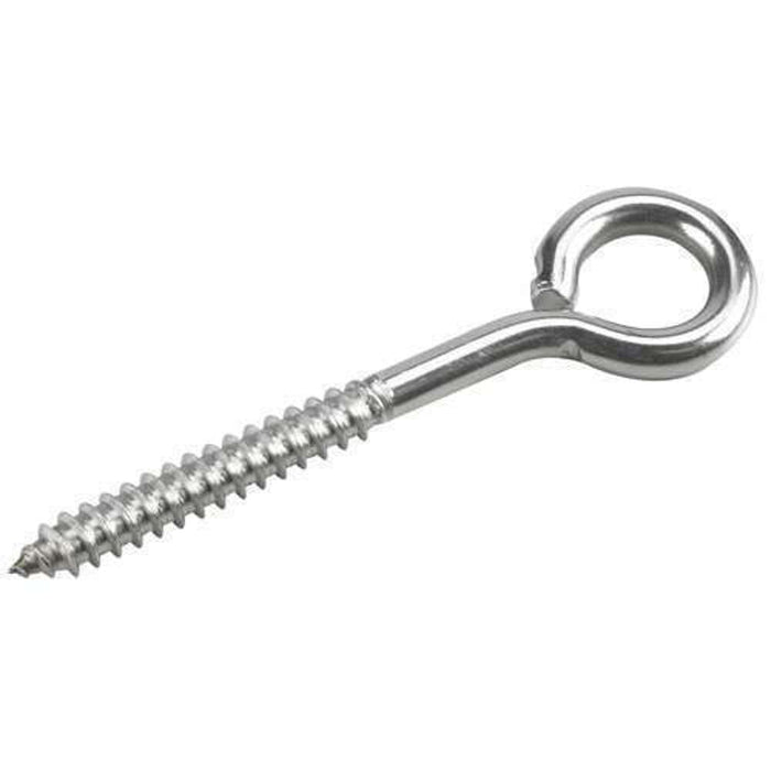 Eye Bolt Lag Screw 4" x 5/16" Zinc Plated