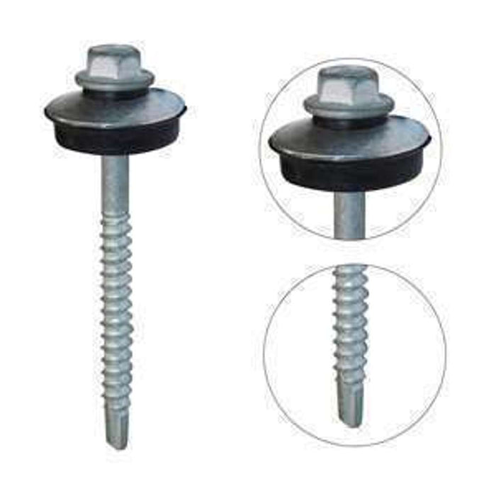 BIL Roofing Screw Cyclonic SD 14 x 75mm (for Steel)