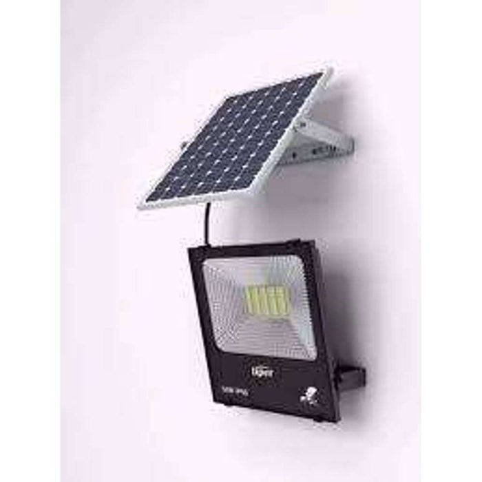 Liper LED Solar Flood Light w Remote Control 100W Weatherproof