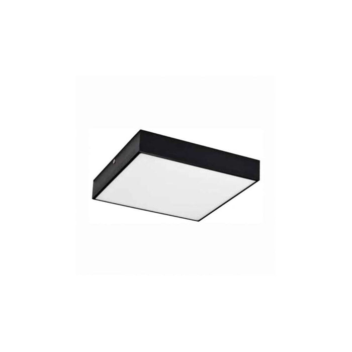 Liper LED Surface Light 30W Black Square Weatherproof IP65