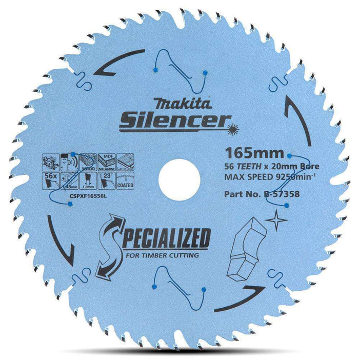 Makita Efficut Circular Saw Blade 165mm x 56T Vinod Patel Home Living