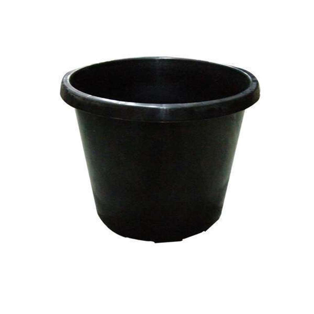 Euro Planter Tub Black 34cm — Vinod Patel | Home & Living