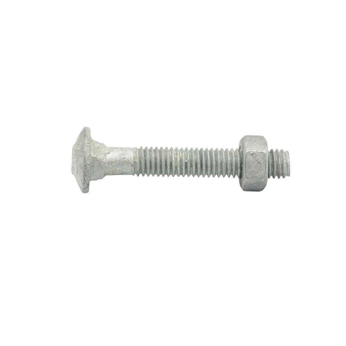 Bolt & Nut Galv Cup M6 x 40