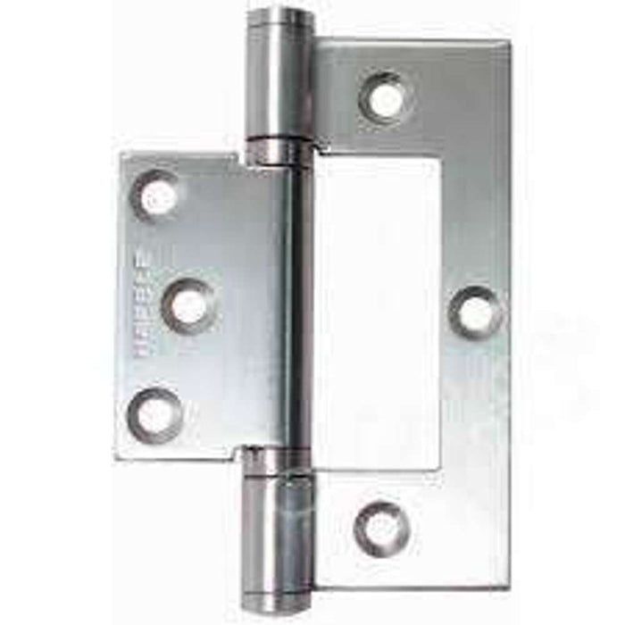 Flush Hinges 50mm Zinc Plated 2" Brass