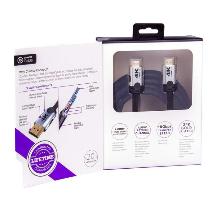 Laser Premium Certified 4K HDMI Cables 5m