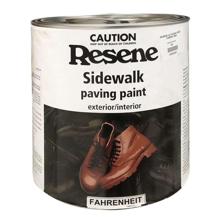 Resene Paving Paint Cherry Red 4L