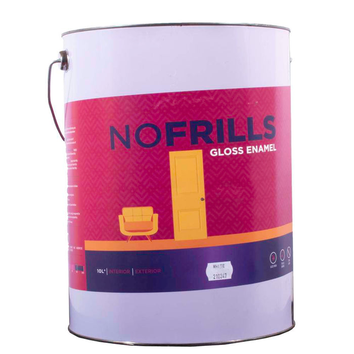 Apco No Frills Gloss Enamel White 10L