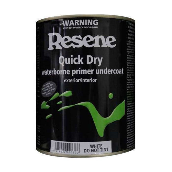 Resene Quick Dry Acrylic Undercoat White 1L