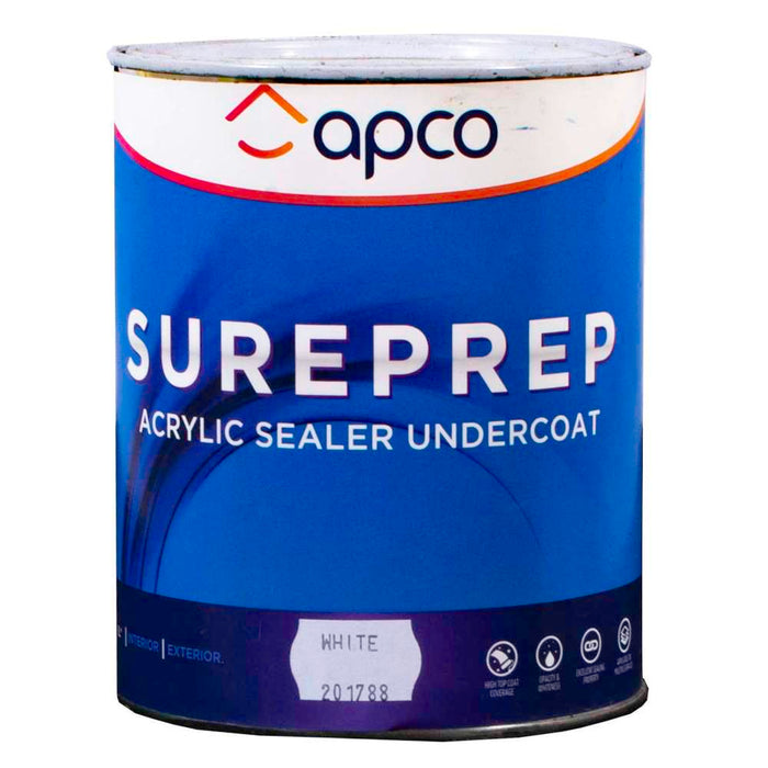 Apco Sureprep Undercoat Acrylic White 1L