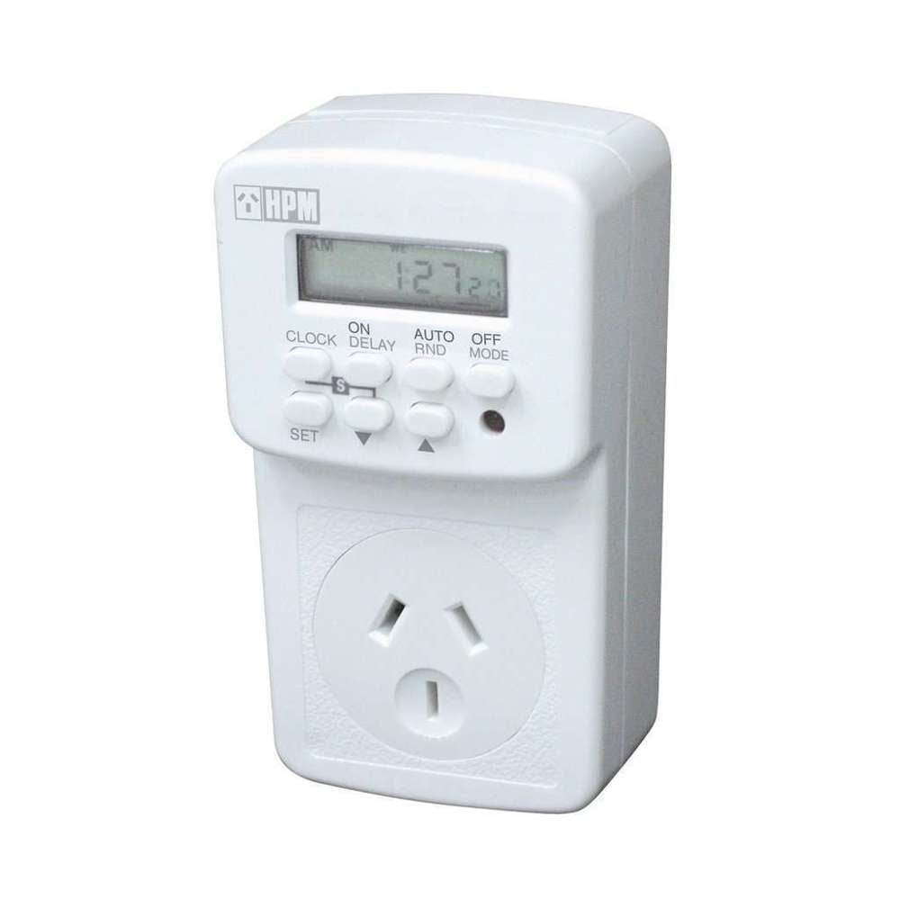 HPM 24 Hour Analogue Easy Set Security Timer