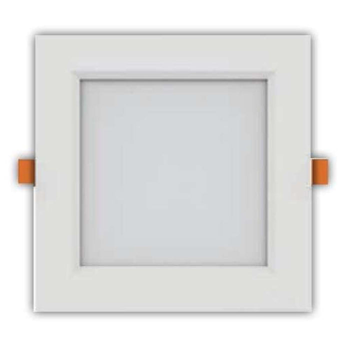 Osram LEDcomfo LED Slim Downlight Sq White 4" 8W Daylight IP20