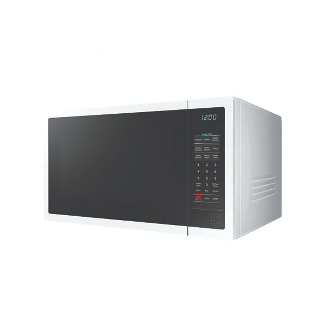 samsung 34l 1000w white microwave me6124w 1