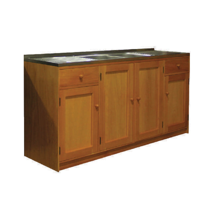 Diamex Double Bowl Kitchen Sink Unit 1800 x 900 x 500mm