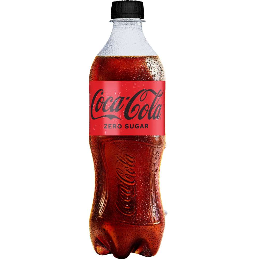 Soda Pet Coca Cola 600 Ml Zero