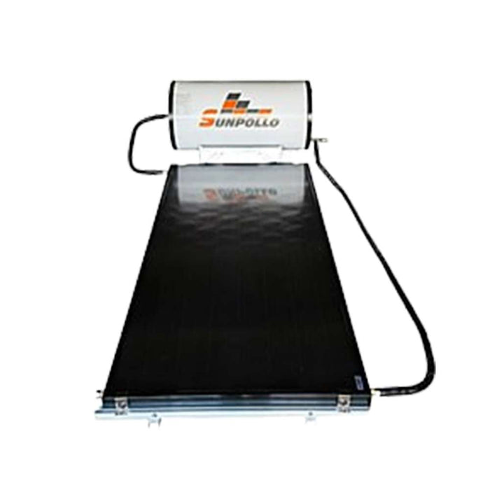 Sunpollo Pressure Flat Plate Solar Water Heater SUS316 Tank 150L